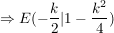 $ \Rightarrow E (-\bruch{k}{2}| 1-\bruch{k^2}{4}) $ $ \Rightarrow E (-\bruch{k}{2}| 1-\bruch{k^2}{4}) $